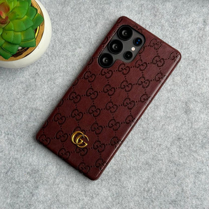 Luxury Embossed Leather Case