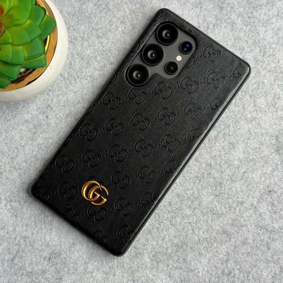 Luxury Embossed Leather Case