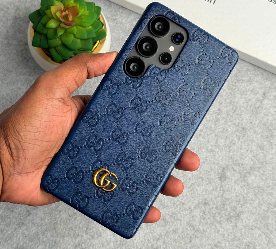 Luxury Embossed Leather Case