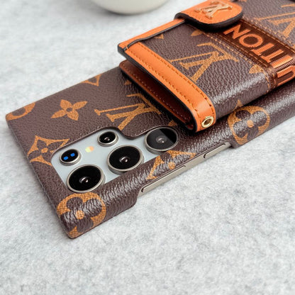 Luxury Monogram Crossbody Wallet