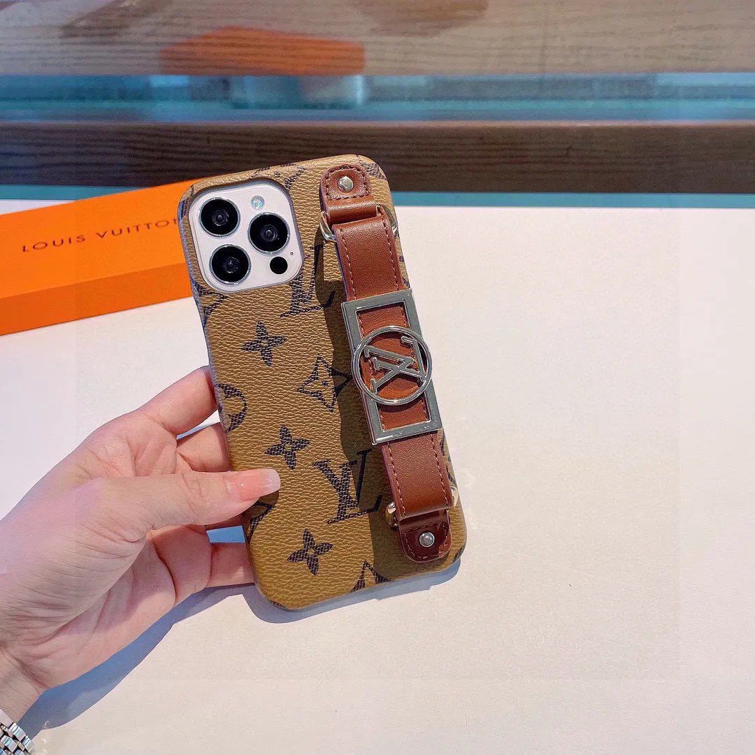 Premium Strap Metal Logo Case