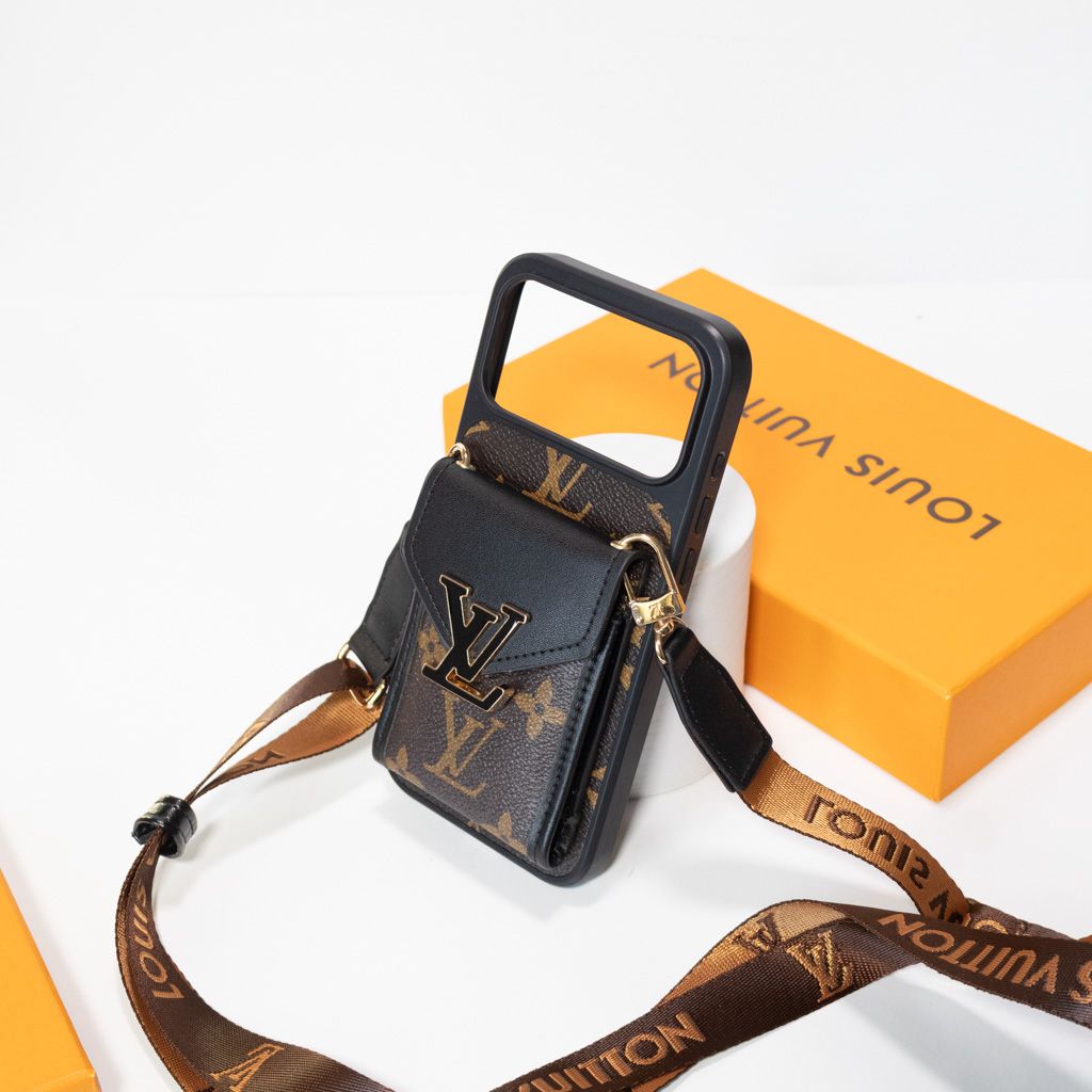 Phone Case with Strap & Card Holder