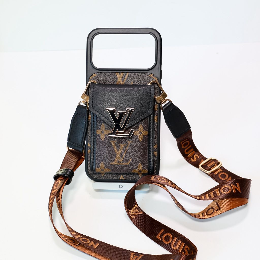 Phone Case with Strap & Card Holder