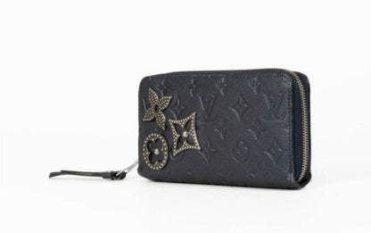 Luxury Studded Zip Wallet