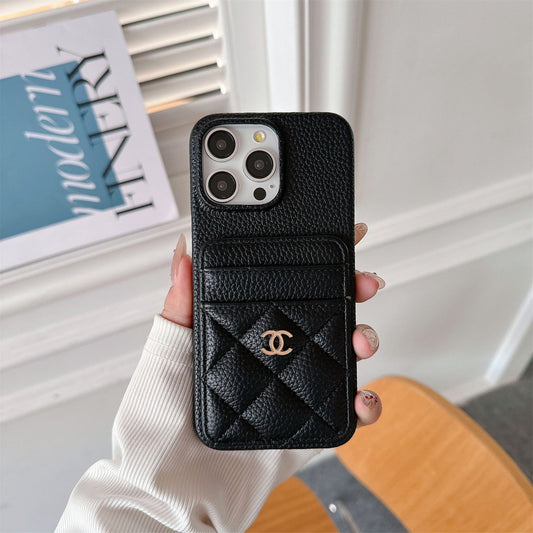 Slim Leather Case with Card Pocket