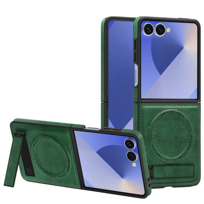 Leather Magnetic Stand Case Z Flip