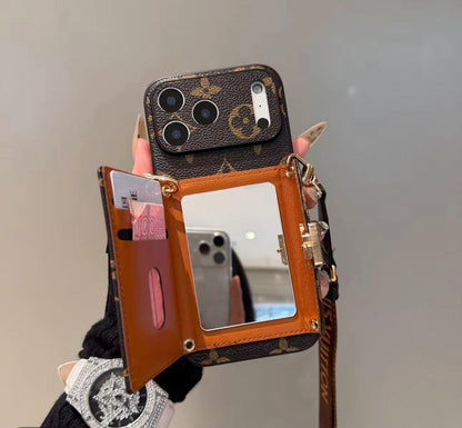 Mirror Card Holder Phone Case