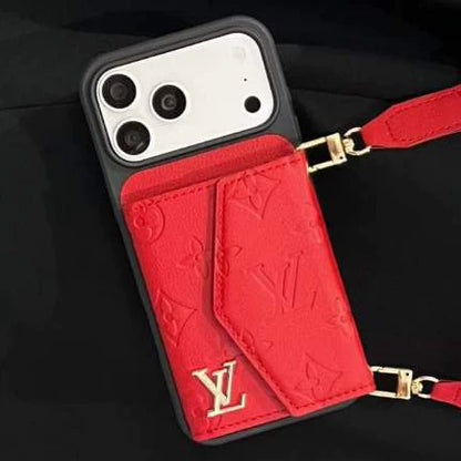 Crossbody Wallet Case with Adjustable Strap