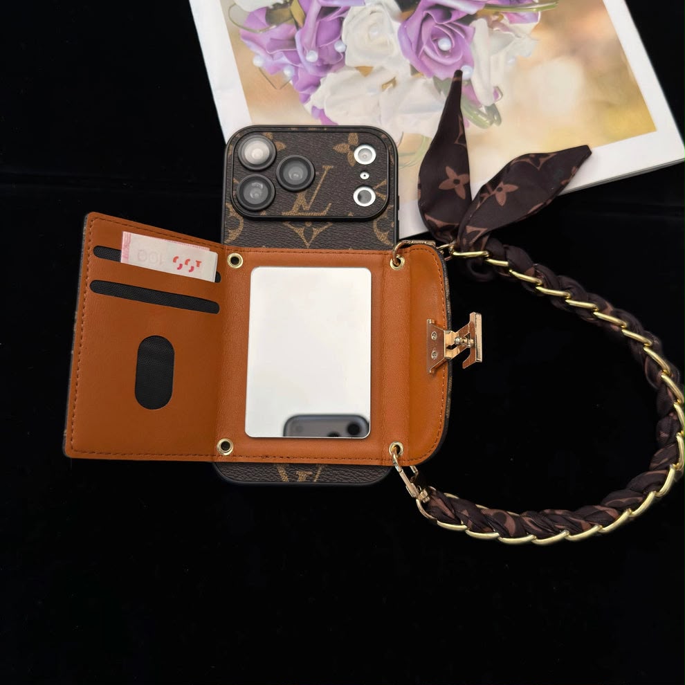 Mirror Card Holder Phone Case
