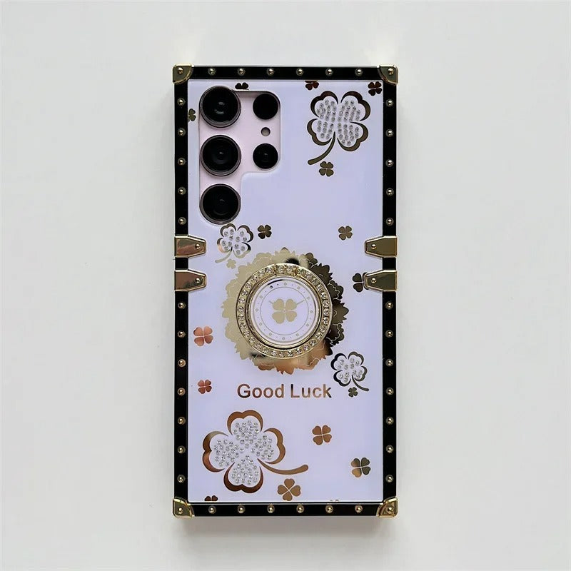 Luxury Protective Cover with Ring Stand