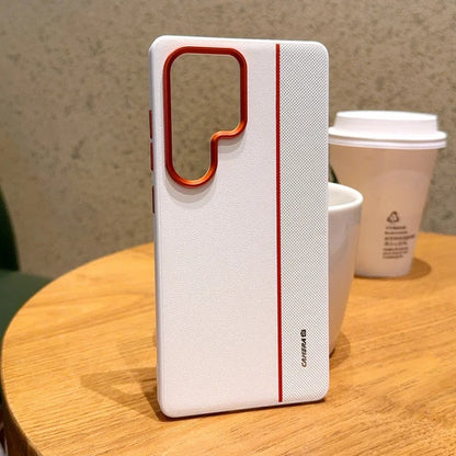 Layer Galaxy Case with Red Accent