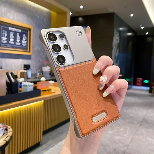Luxury Leather Magsafe Bumper
