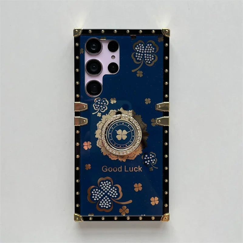 Luxury Protective Cover with Ring Stand