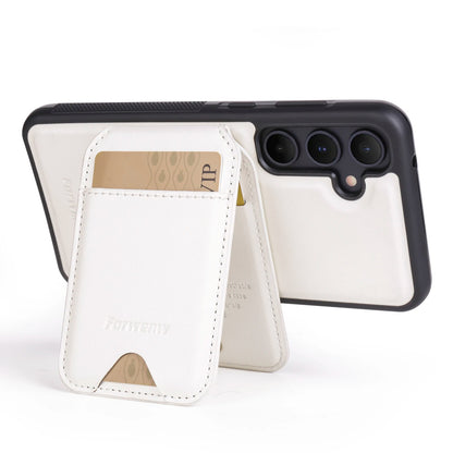 Leather Wallet 2-in-1 Detachable Vertical Cover