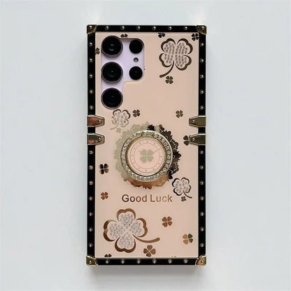 Luxury Protective Cover with Ring Stand