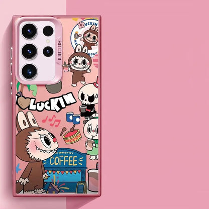 Cute Labubu Soft Shell Case for Samsung Galaxy S