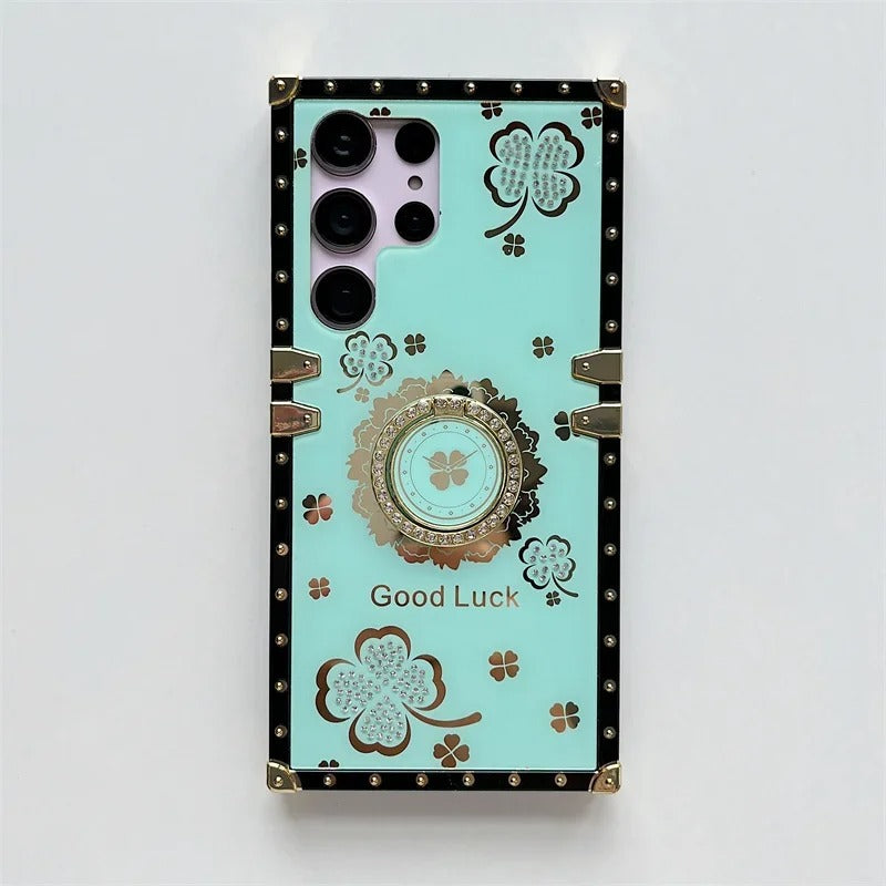 Luxury Protective Cover with Ring Stand