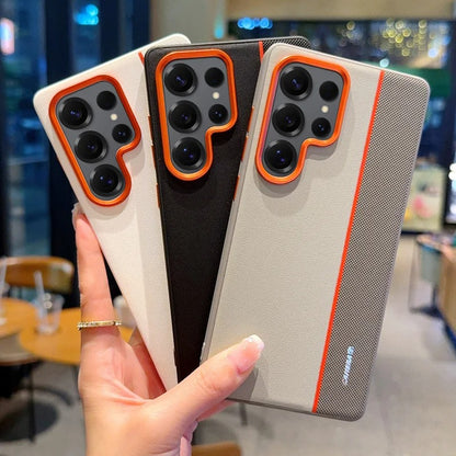 Layer Galaxy Case with Red Accent