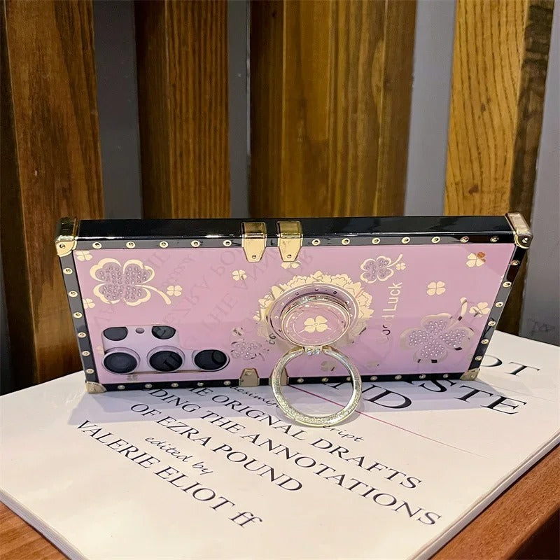 Luxury Protective Cover with Ring Stand