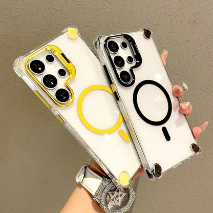 Shockproof Corners & Magnetic Charging Support