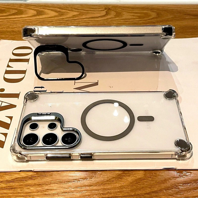 Shockproof Corners & Magnetic Charging Support