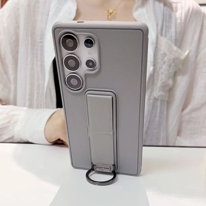 Shockproof Slim Cover with Stand & Grip