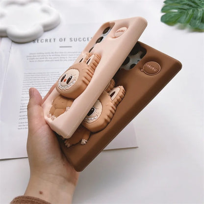 Funny elf stand phone case for Iphone - Galaxy Ultra