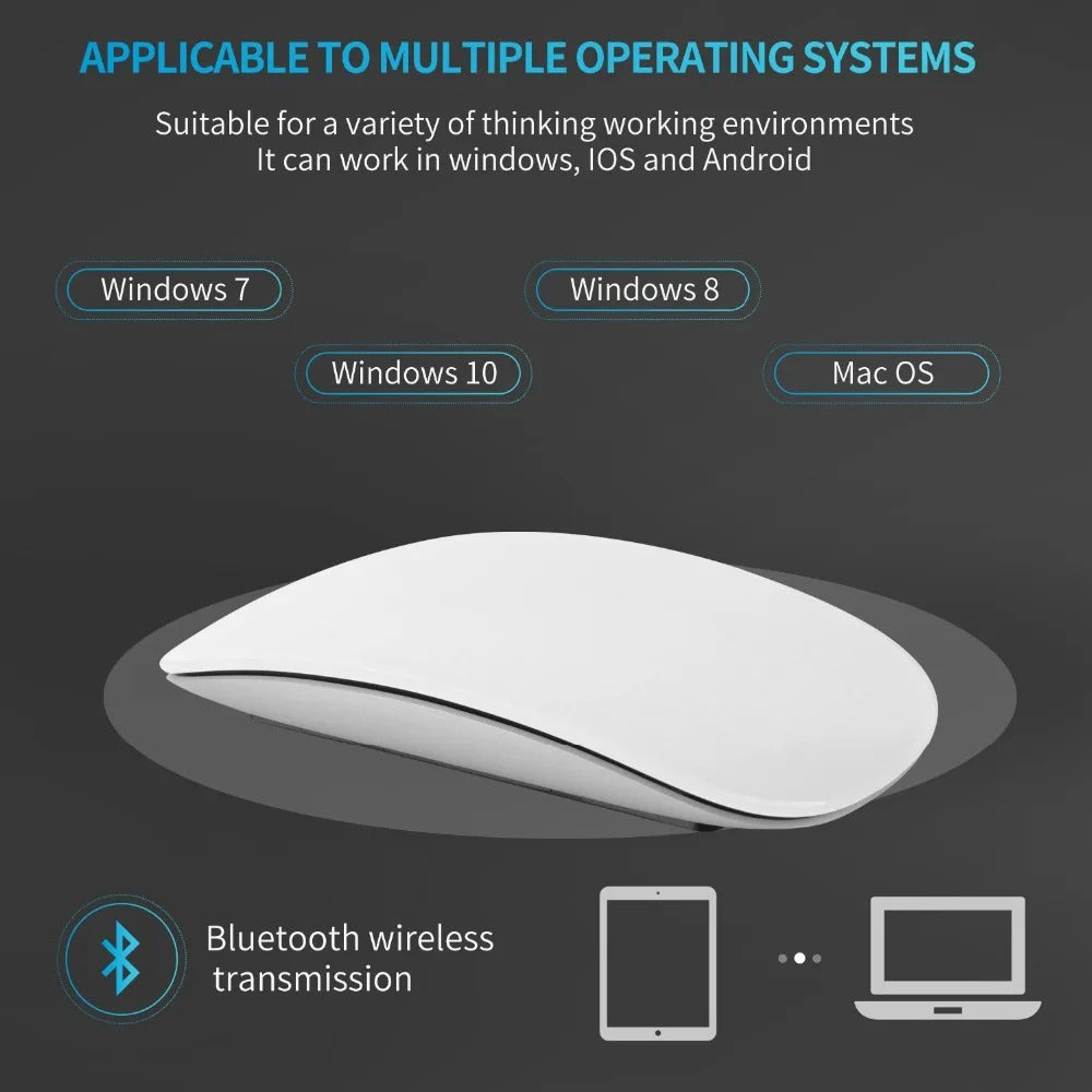 Ultra-Slim Rechargeable Bluetooth Mouse