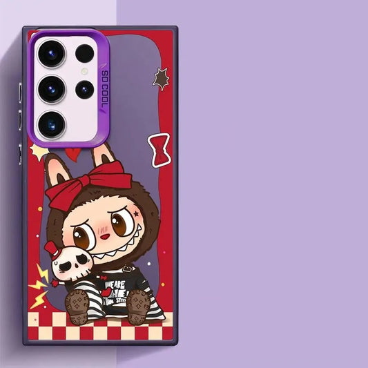 Cute Labubu Soft Shell Case for Samsung Galaxy S