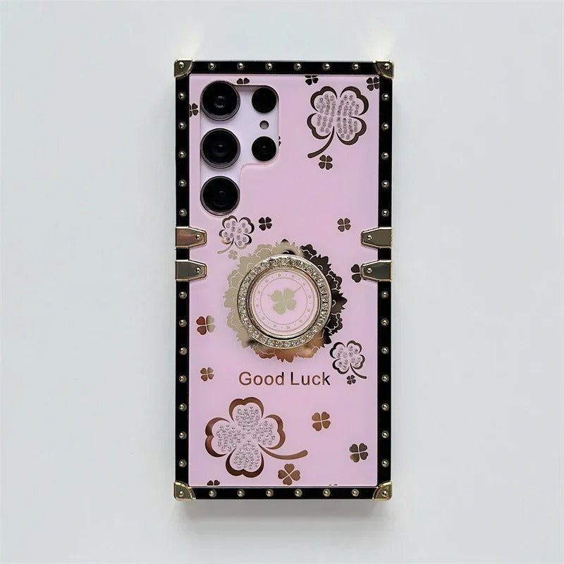 Luxury Protective Cover with Ring Stand