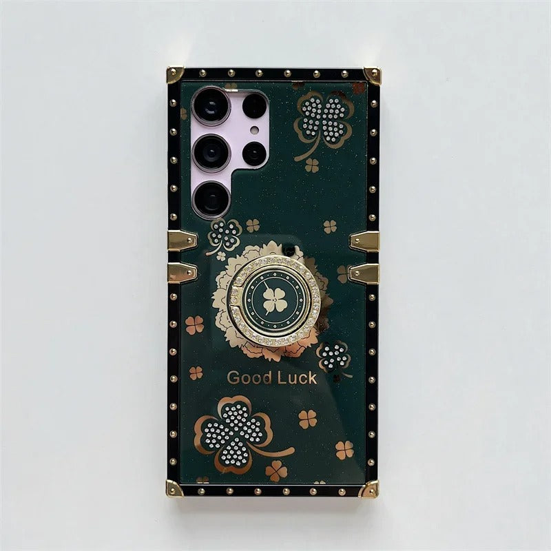 Luxury Protective Cover with Ring Stand