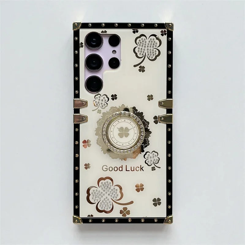 Luxury Protective Cover with Ring Stand