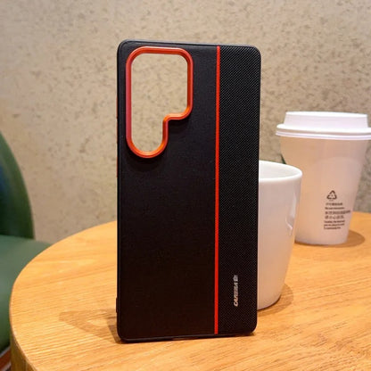 Layer Galaxy Case with Red Accent