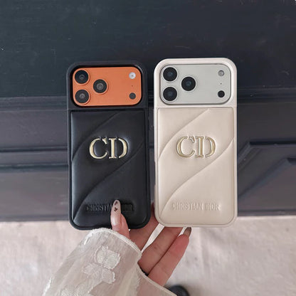 Luxury Minimalist Leather iPhone